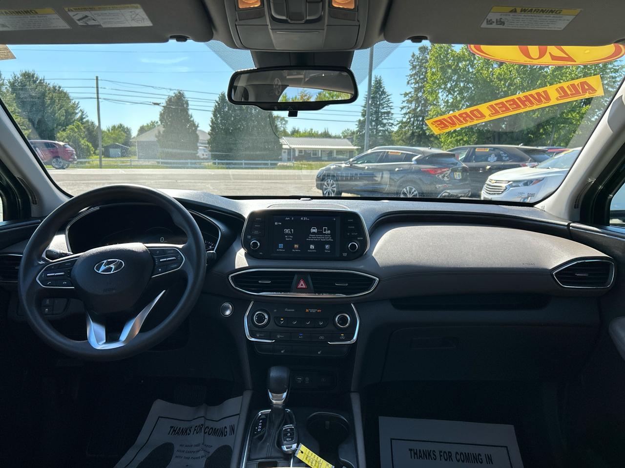 Hyundai Santa Fe SEL 2.4 AWD 2020