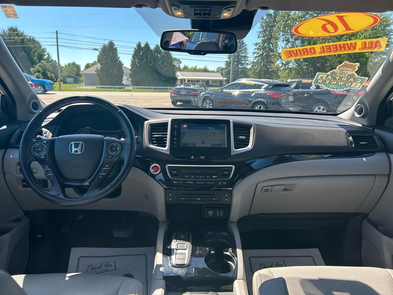 Honda Pilot Elite 4WD 2016