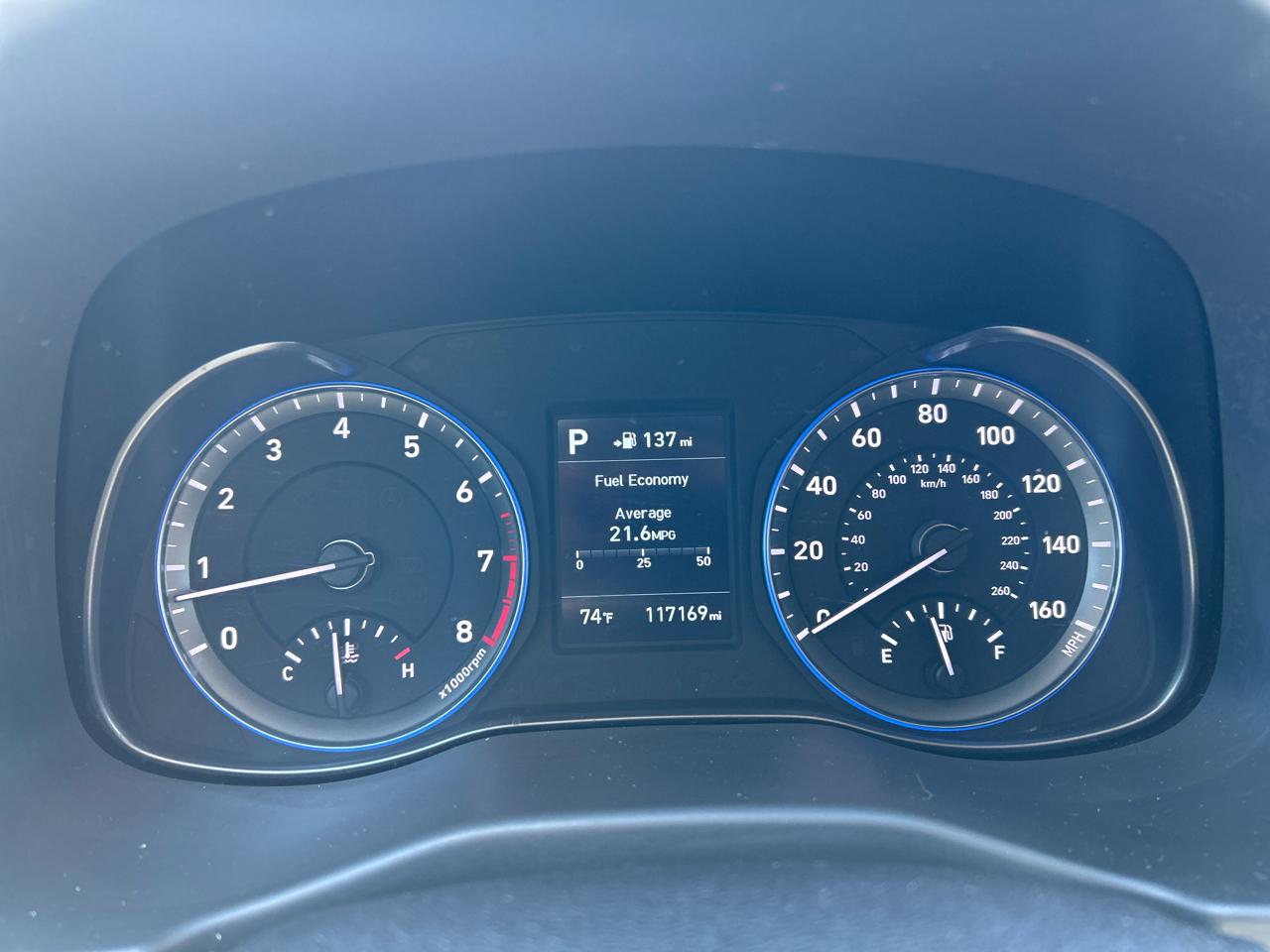 Hyundai Kona SEL w/Contrast Roof AWD 2018