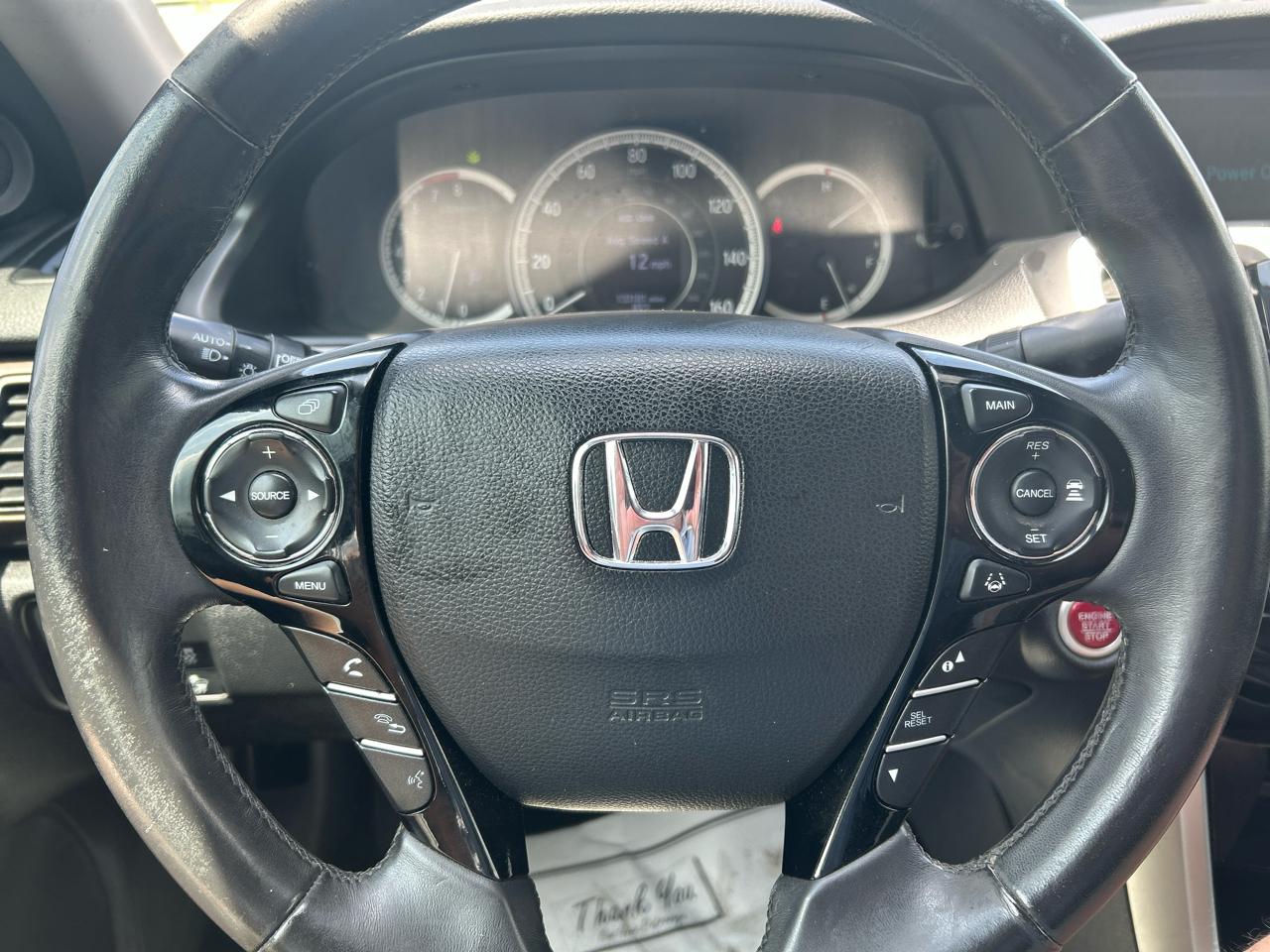Honda Accord EX-L 4D Sedan V6 2016