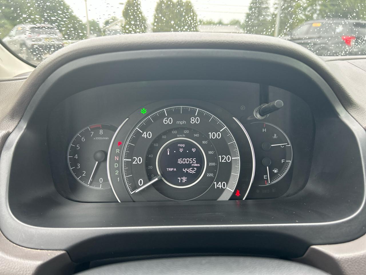 Honda CR-V EX-L 4WD 5-Speed AT 2012