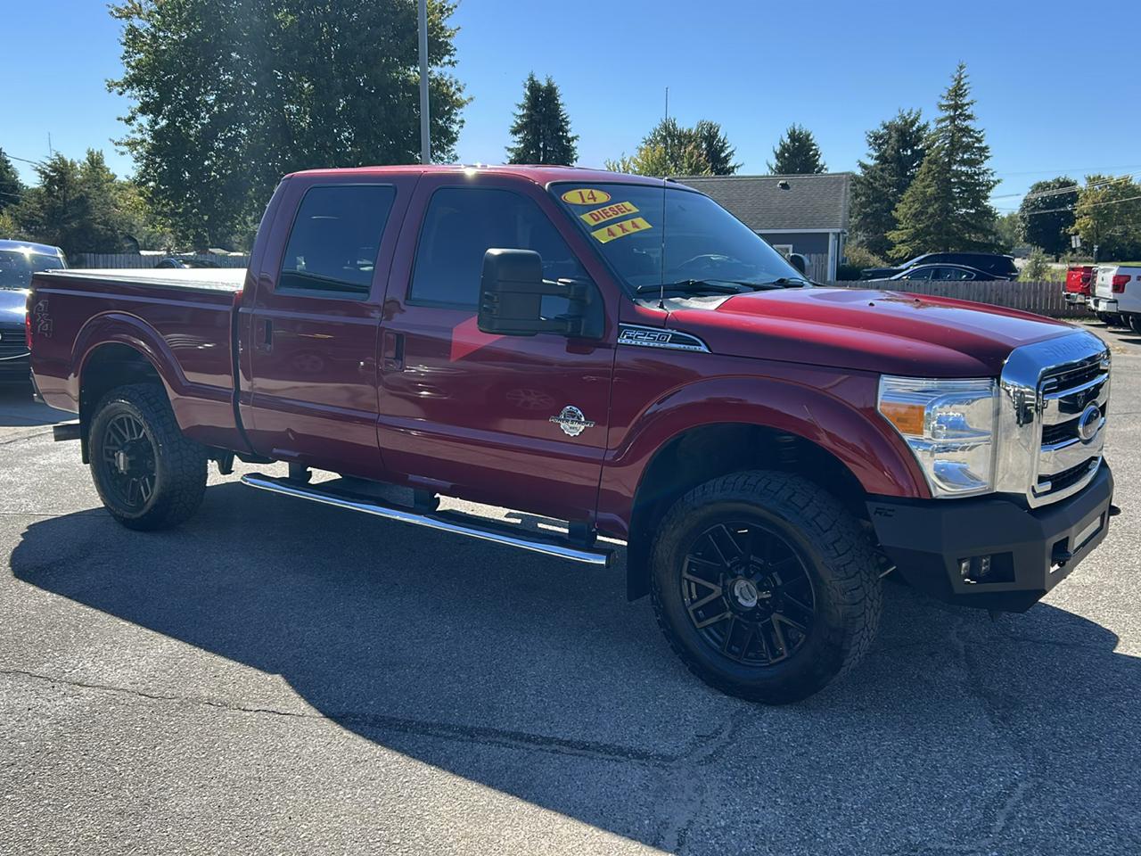 Ford Super Duty F-250 SRW 4WD Crew Cab 156" Platinum 2014