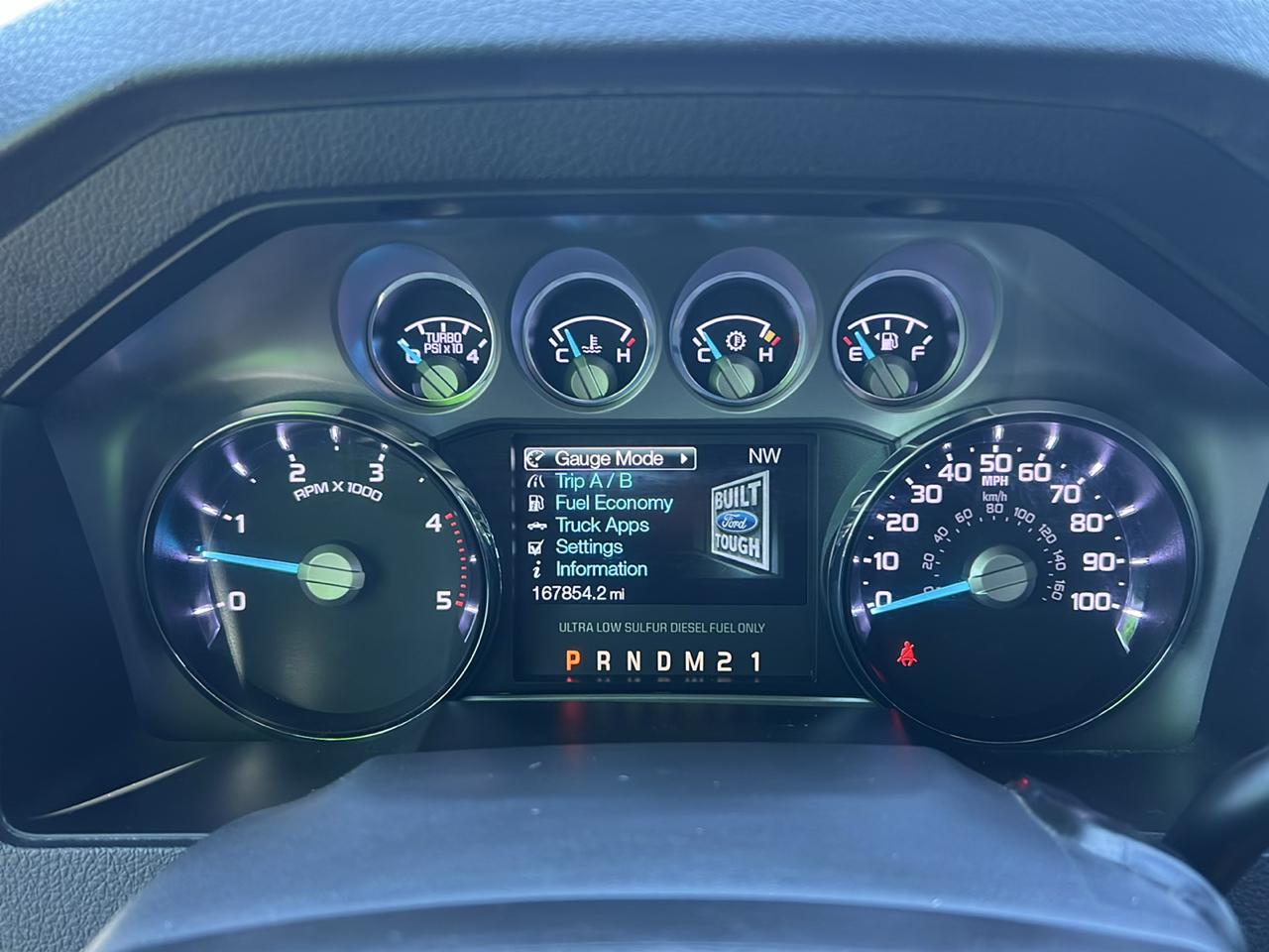 Ford Super Duty F-250 SRW 4WD Crew Cab 156" Platinum 2014