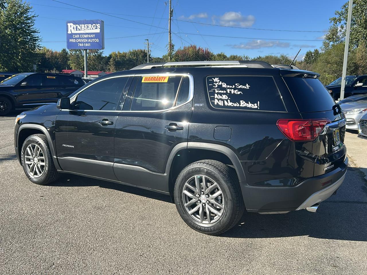 GMC Acadia AWD 4dr SLT w/SLT-1 2018