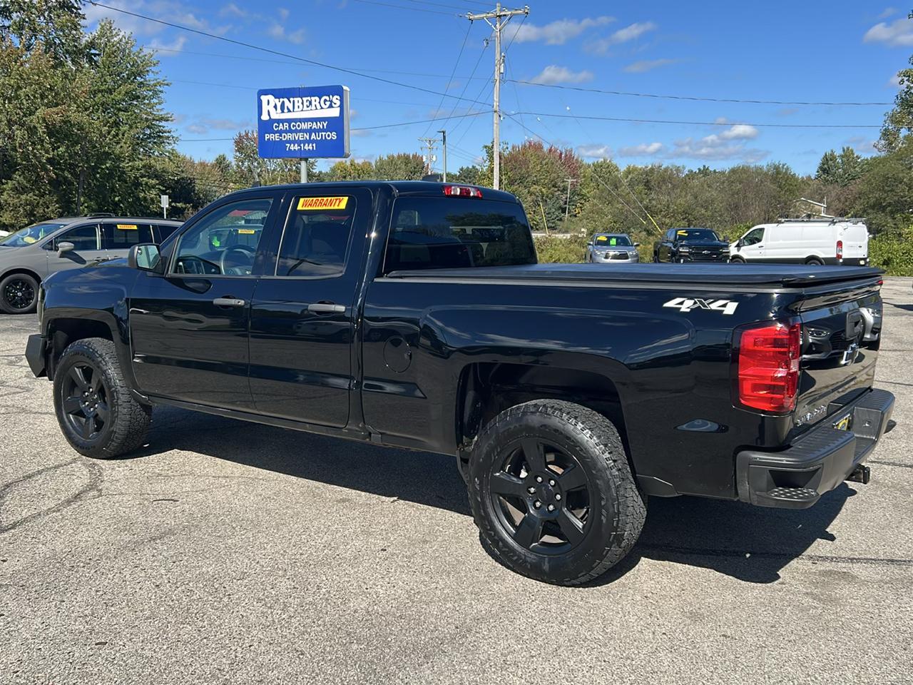 Chevrolet Silverado 1500 4WD Double Cab 143.5" Work Truck 2018