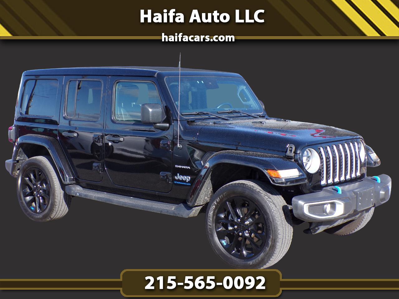 Jeep Wrangler 4xe Unlimited Sahara 2023