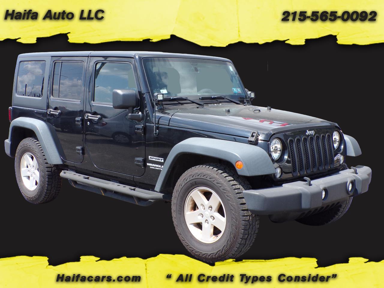 Jeep Wrangler Unlimited Sport 4WD 2014