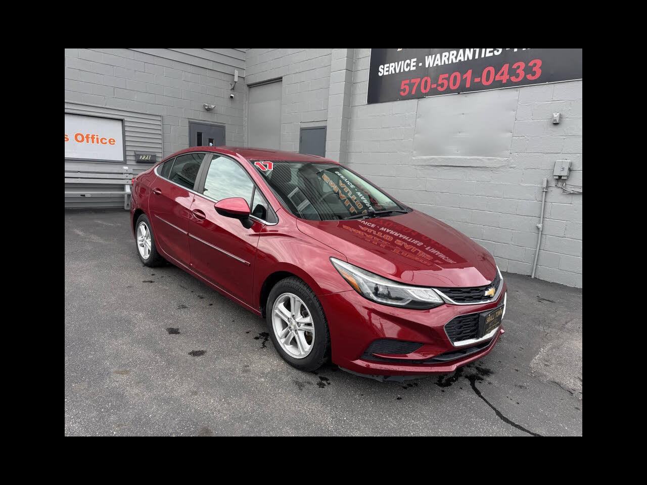 Chevrolet Cruze 4dr Sdn 1.4L LT w/1SD 2017