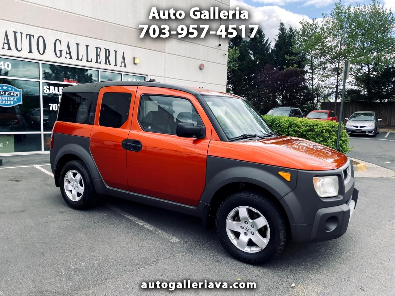 2004 Honda Element EX 4WD w/ Front Side Airbags