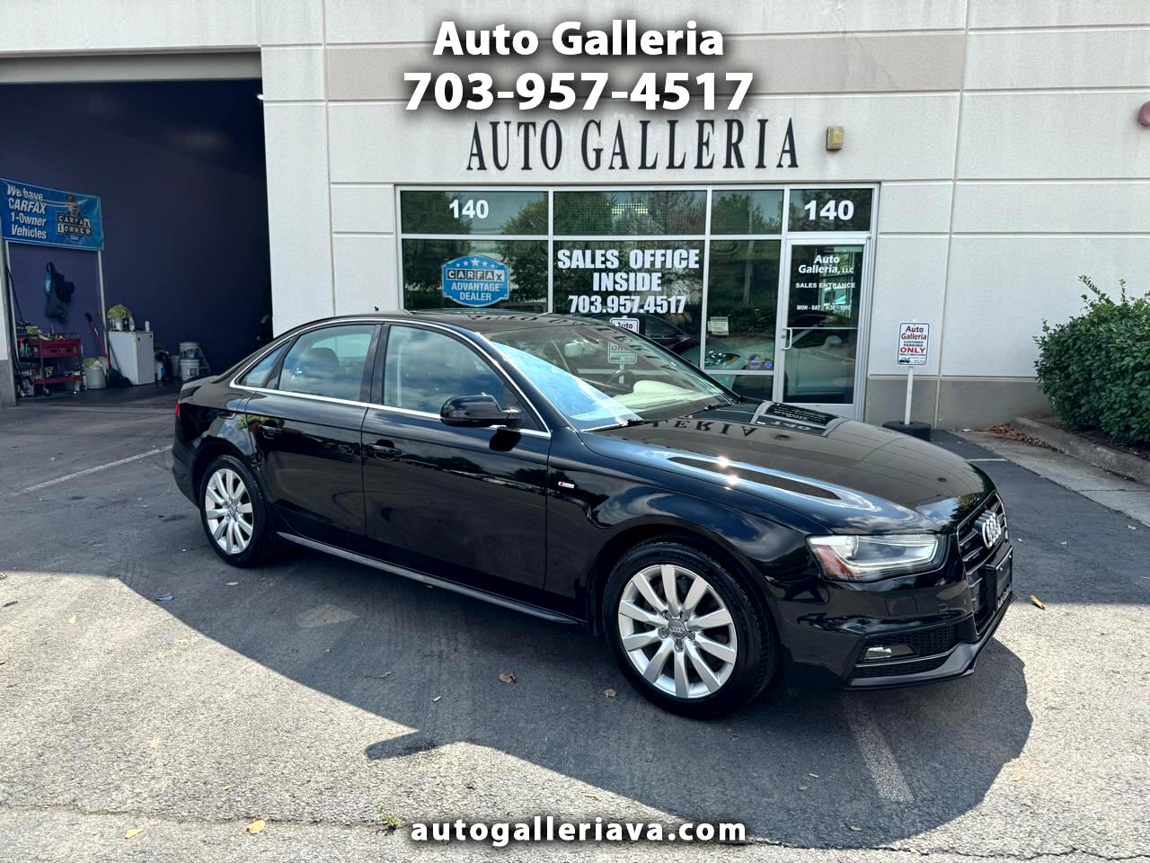 2015 Audi A4 2.0T Sedan quattro Tiptronic