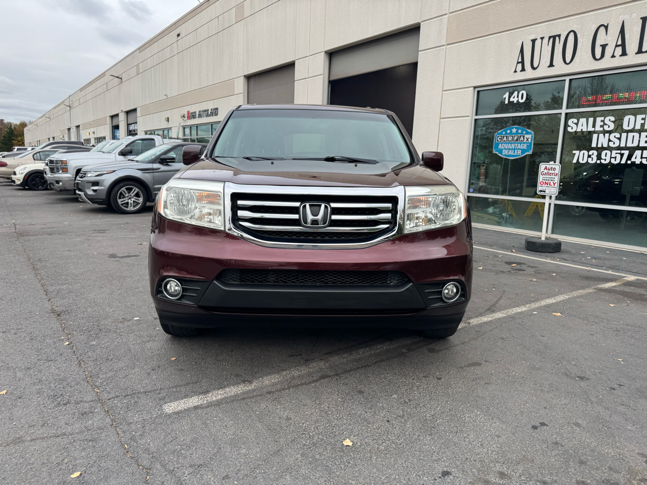 Honda Pilot EX-L 4WD 5-Spd AT 2012