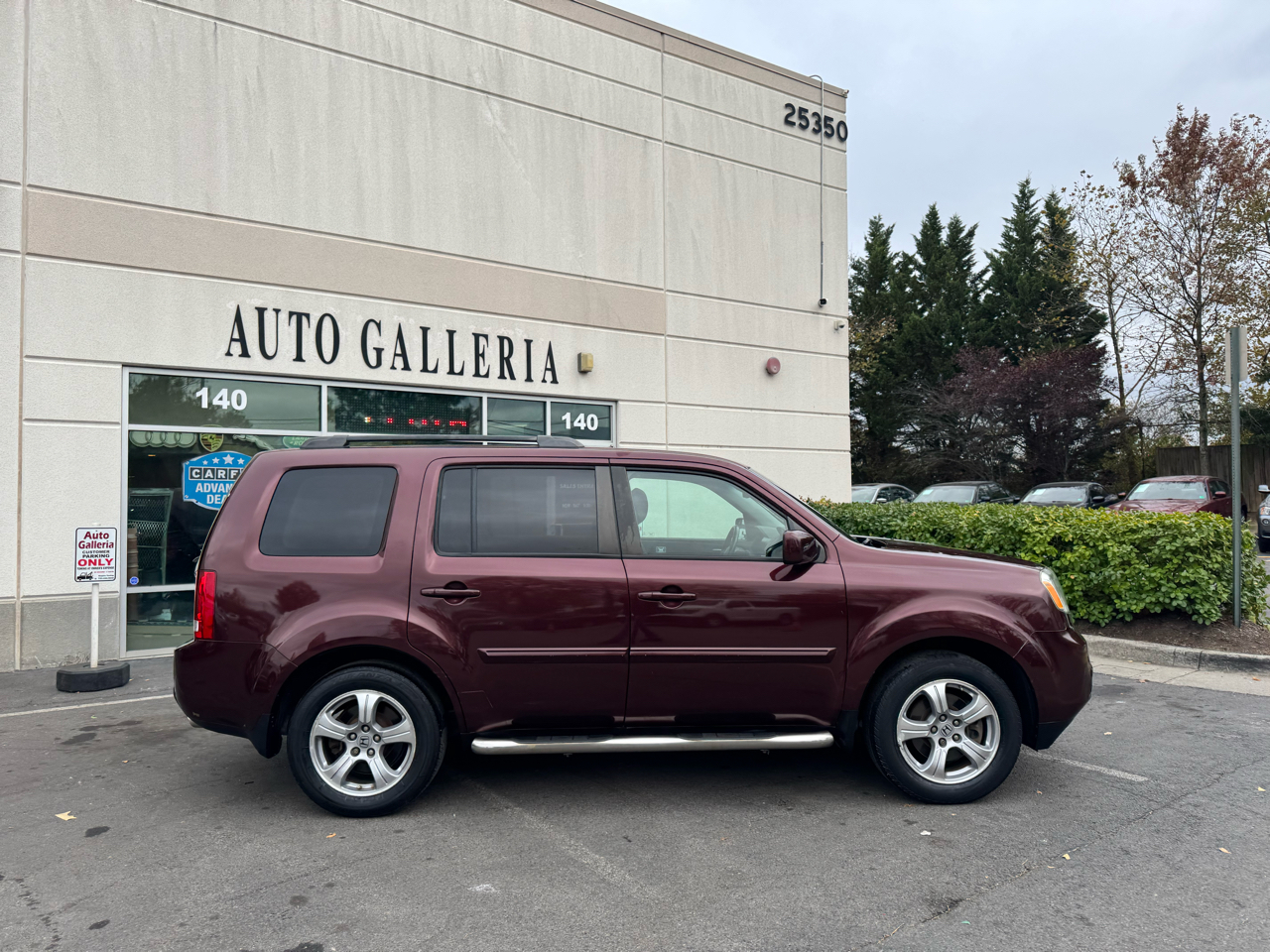 Honda Pilot EX-L 4WD 5-Spd AT 2012