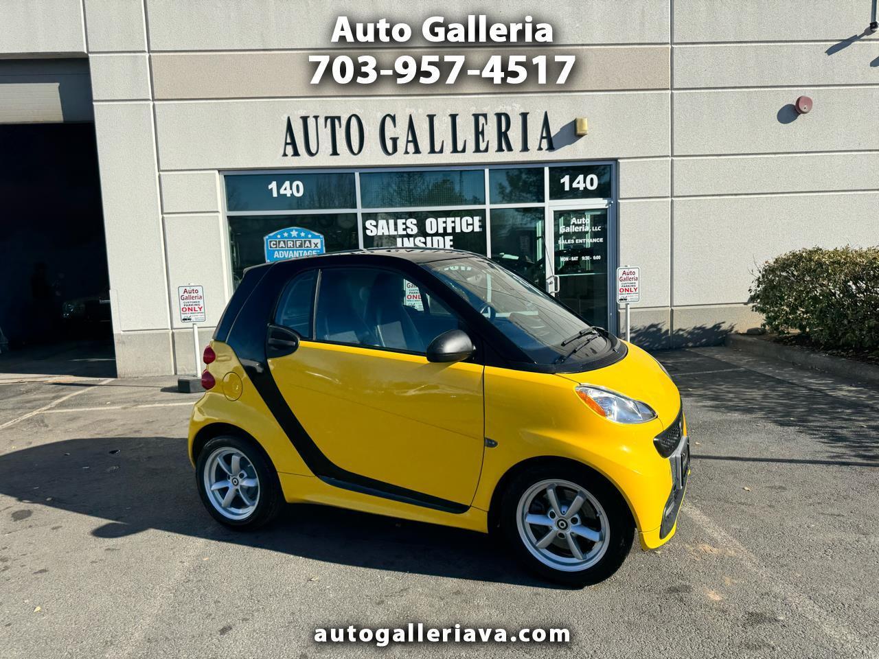 2015 Smart Fortwo passion coupe
