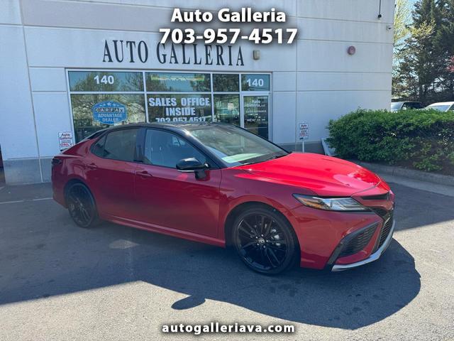 Red 2024 Toyota Camry XSE FWD Sedan Front-Wheel Drive Automatic