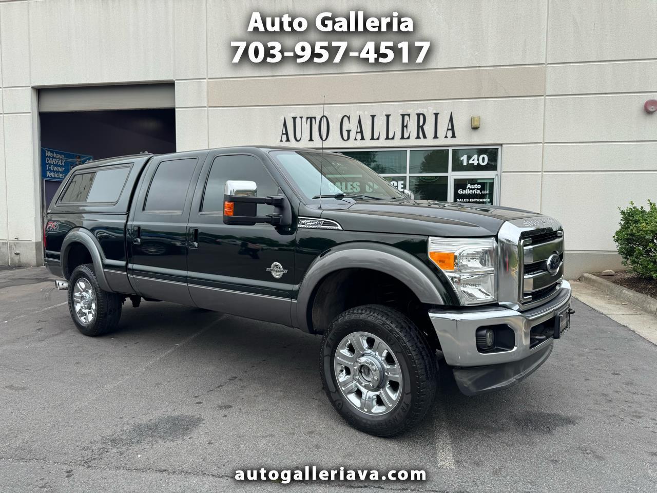 2012 Ford F-250 SD Lariat Crew Cab Long Bed 4WD