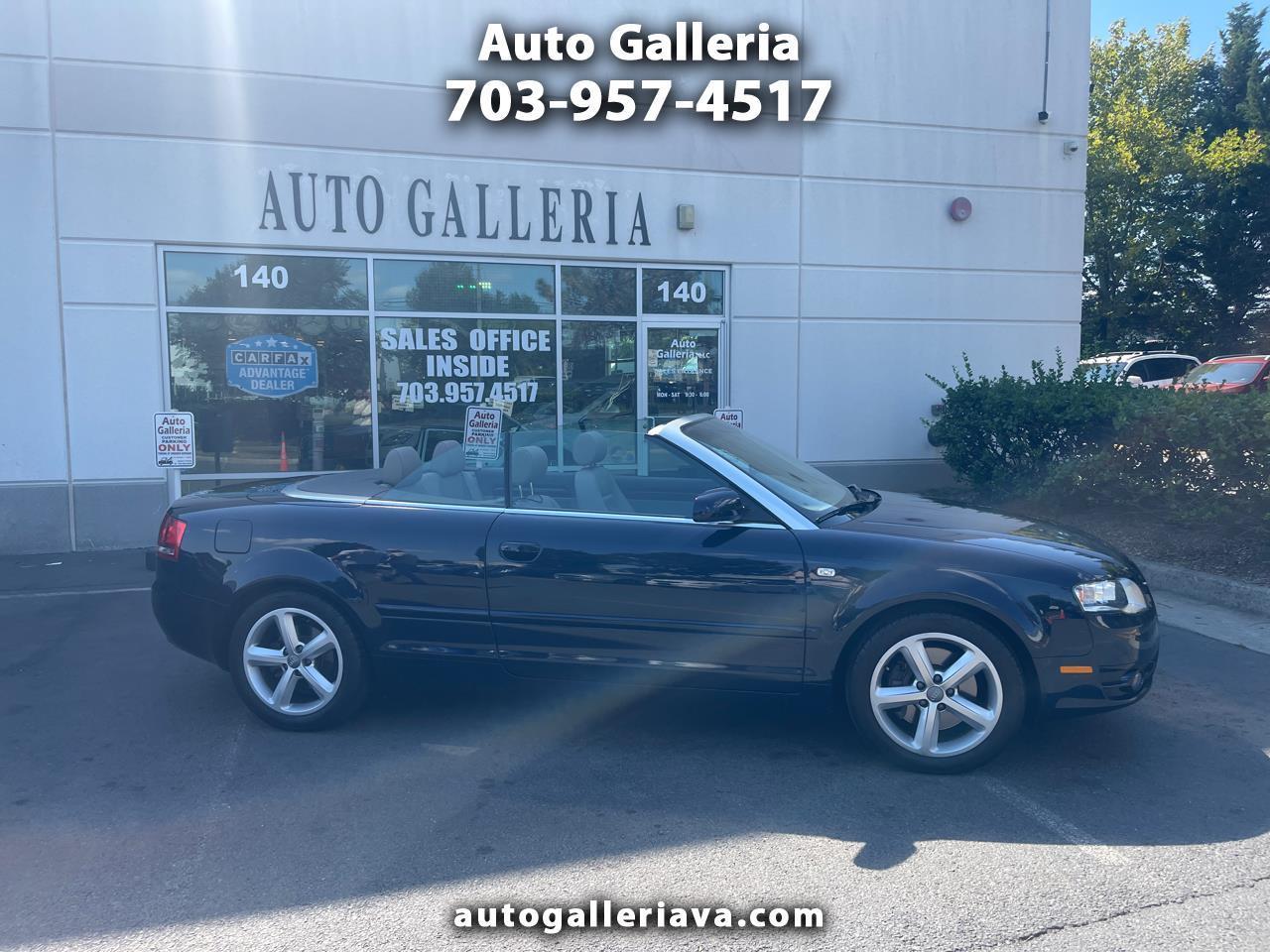 2007 Audi A4 3.2 Cabriolet quattro with Tiptronic