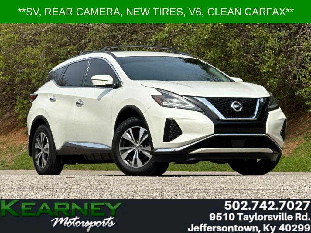 White 2019 Nissan Murano SUV / Crossover Front-Wheel Drive Continuously Variable Transmission