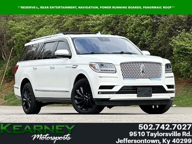 White 2020 Lincoln Navigator L Reserve 4WD SUV / Crossover Four-Wheel Drive Automatic