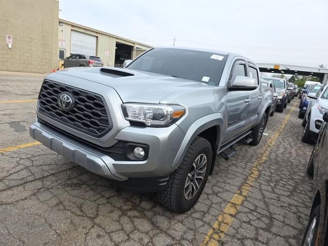 Silver 2021 Toyota Tacoma Pickup Truck 6-Speed Automatic