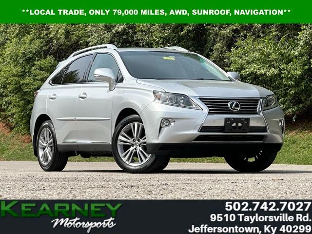 Silver 2015 Lexus RX 350 AWD SUV / Crossover All-Wheel Drive 6-Speed Automatic