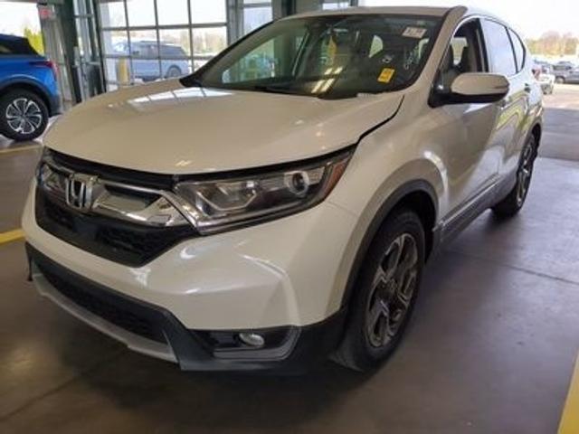 White 2017 Honda CR-V EX-L FWD SUV / Crossover Front-Wheel Drive Continuously Variable Transmission