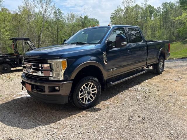 Blue 2017 Ford F-250 Super Duty Pickup Truck 6-Speed Automatic