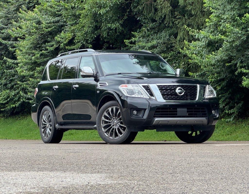 Black 2020 Nissan Armada SUV / Crossover Four-Wheel Drive 7-Speed Automatic