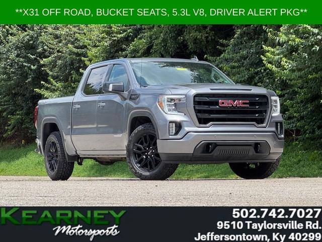 Gray 2021 GMC Sierra 1500 Pickup Truck Four-Wheel Drive Automatic