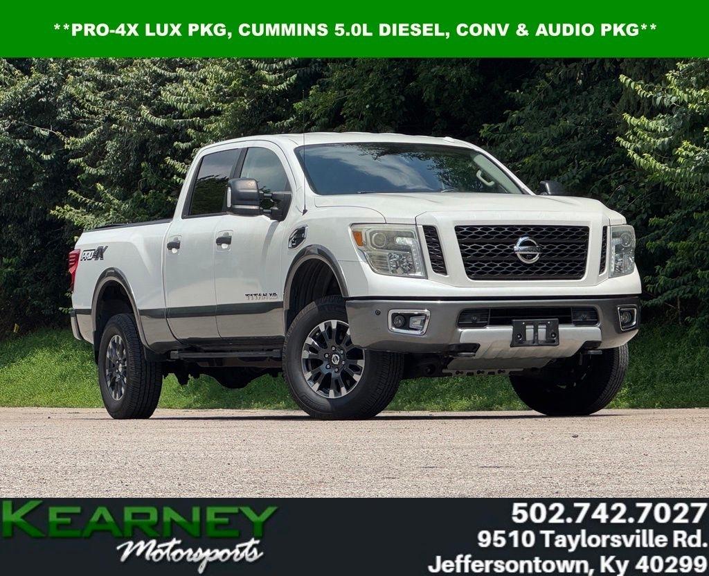 2016 Nissan Titan XD Pro-4X Diesel Crew Cab 4x4 SWB's photo