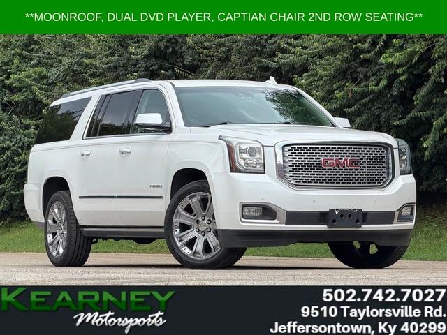 White 2017 GMC Yukon XL SUV / Crossover Four-Wheel Drive 8-Speed Automatic Overdrive