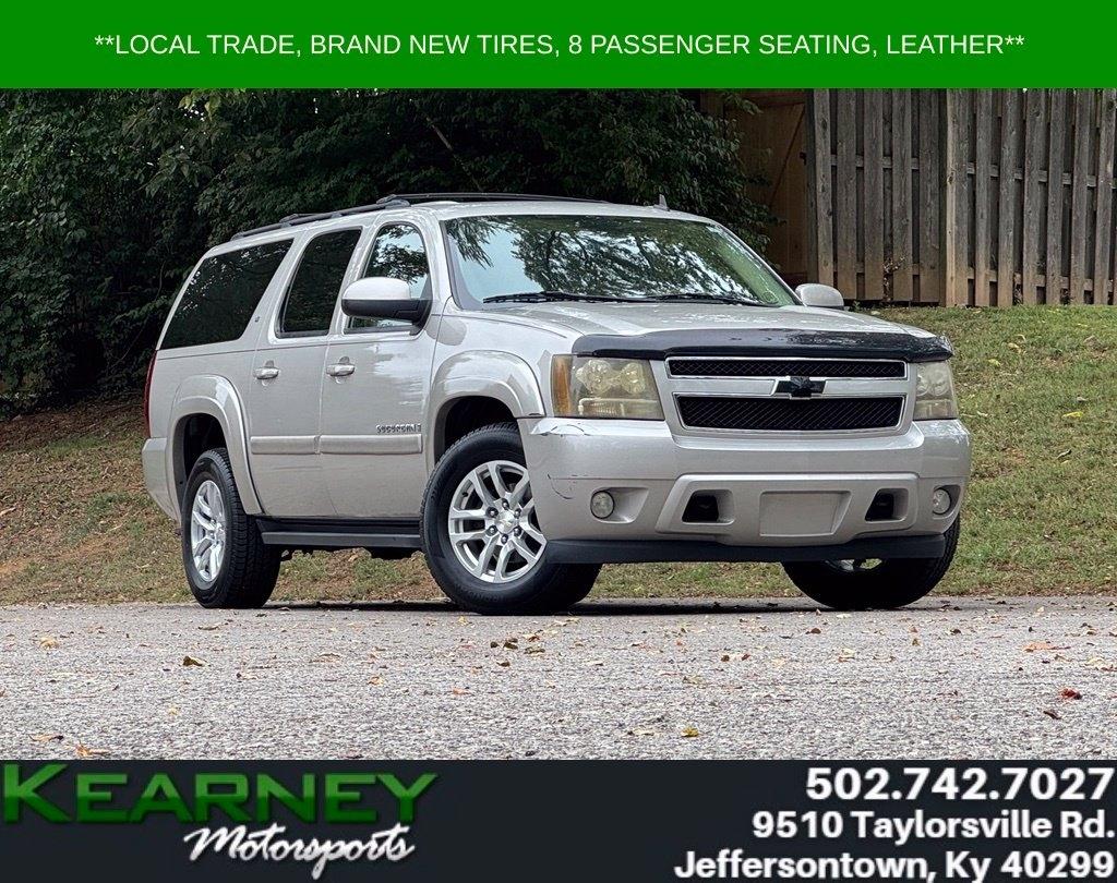 Silver 2009 Chevrolet Suburban SUV / Crossover Four-Wheel Drive 6-Speed Automatic Overdrive