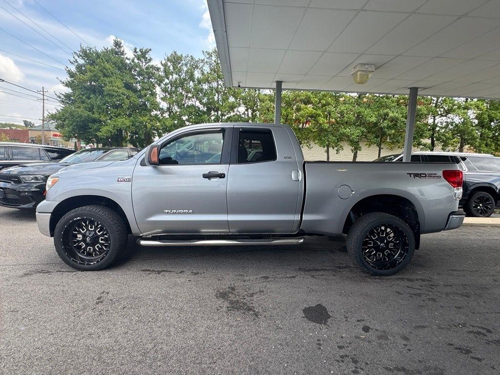 Silver 2013 Toyota Tundra Pickup Truck Four-Wheel Drive 6-Speed Automatic Overdrive