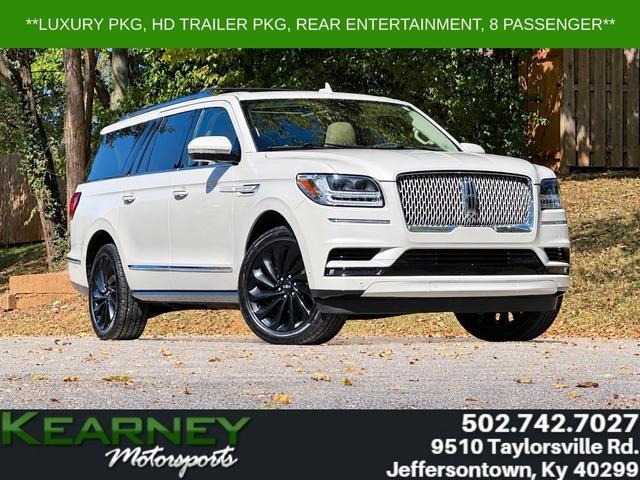 White 2020 Lincoln Navigator SUV / Crossover Four-Wheel Drive Automatic