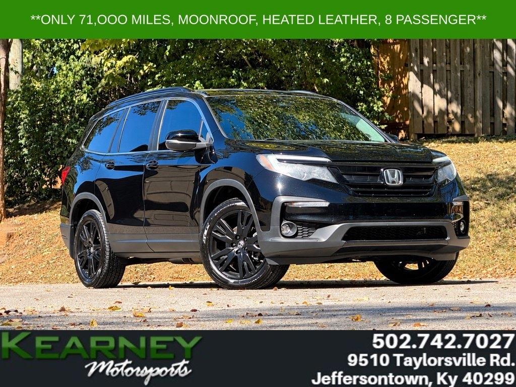 Black 2021 Honda Pilot SUV / Crossover All-Wheel Drive 9-Speed Automatic