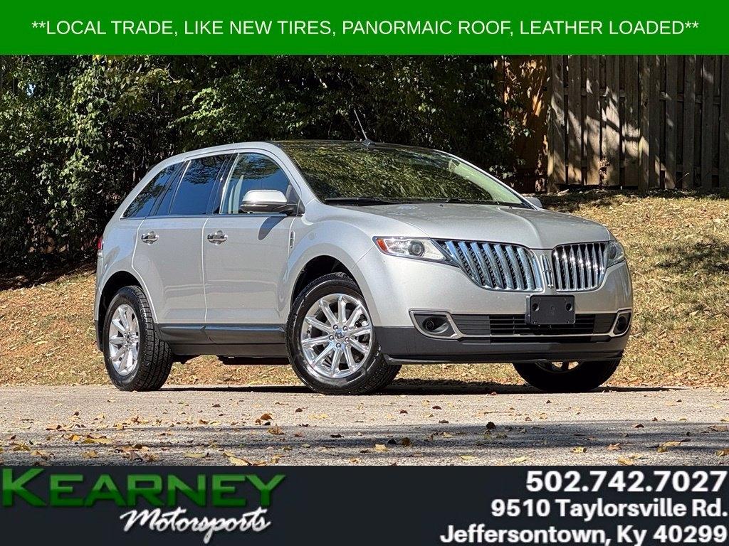 Silver 2012 Lincoln MKX SUV / Crossover Front-Wheel Drive 6-Speed Automatic