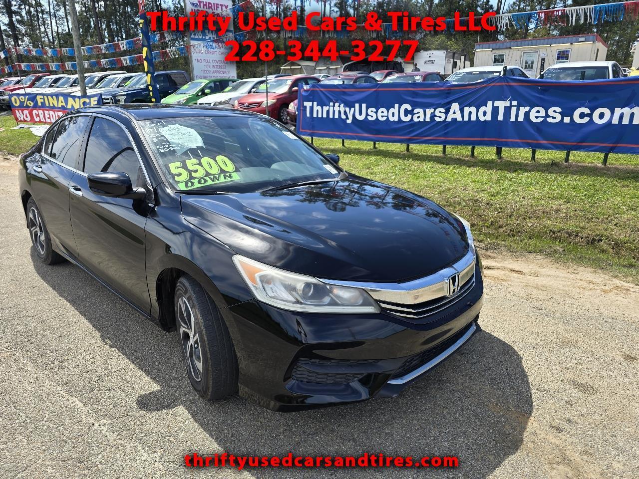 Honda Accord LX Sedan CVT 2017