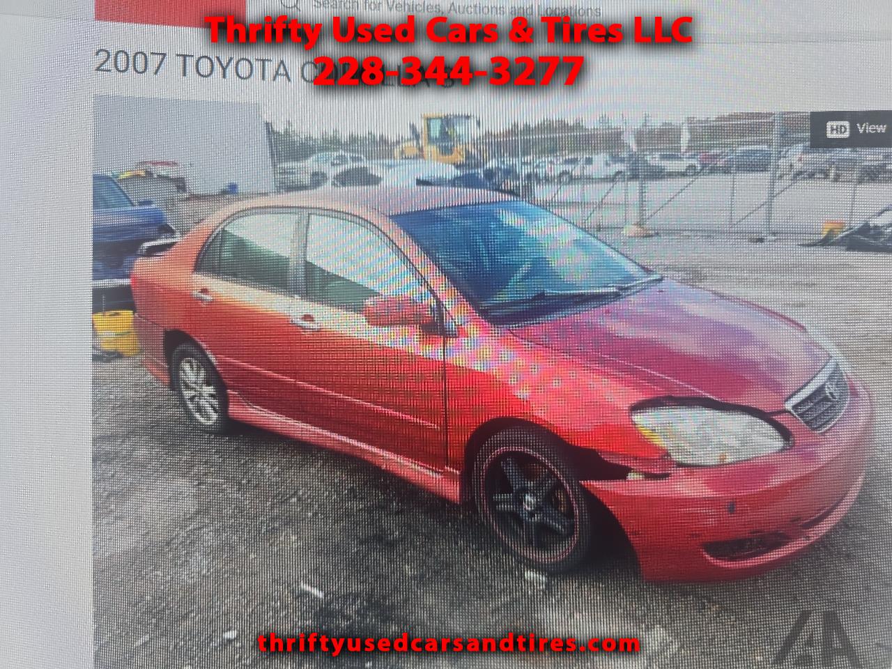 Toyota Corolla S 2007