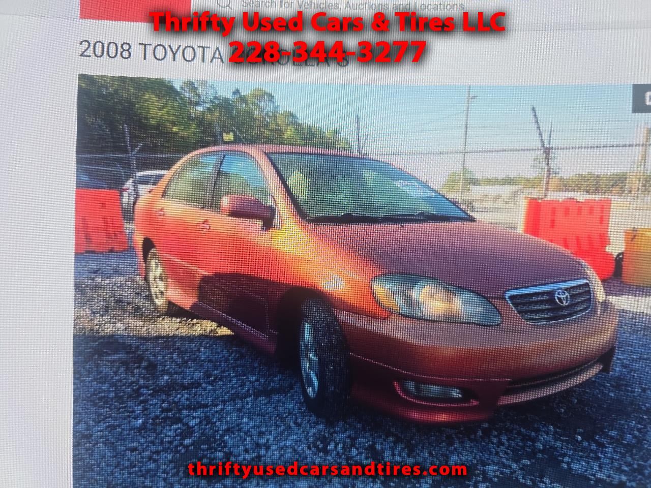 Toyota Corolla S 2008