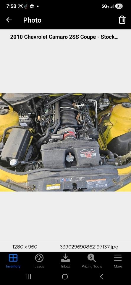 Chevrolet Camaro 2SS Coupe 2010