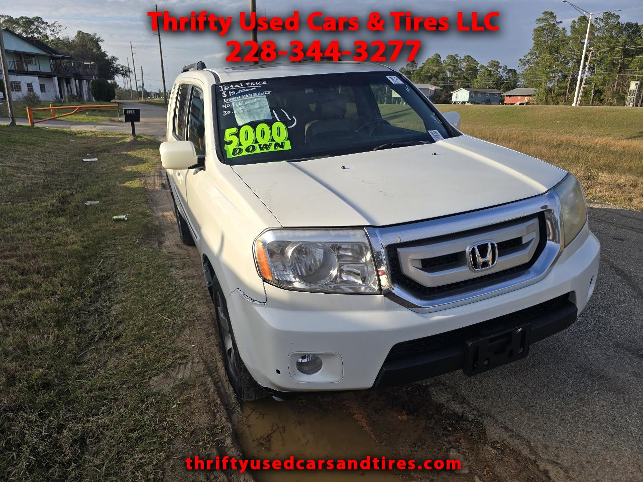 Honda Pilot Touring 2WD 5-Spd AT with DVD 2012