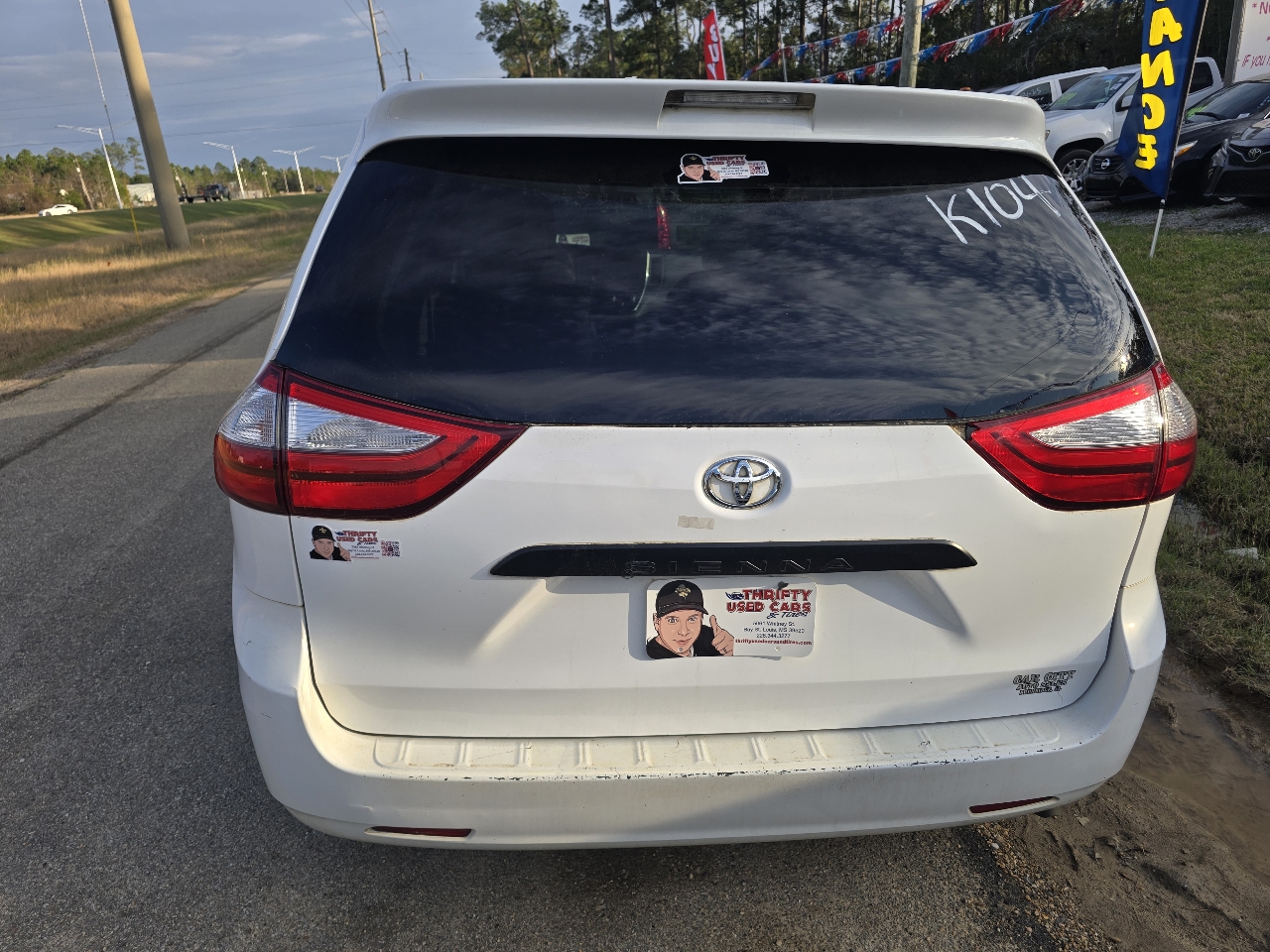 Toyota Sienna L FWD 7-Passenger V6 2015