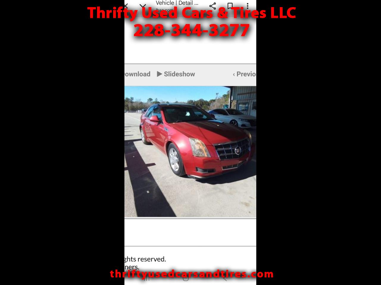 2008 Cadillac CTS 3.6L SIDI