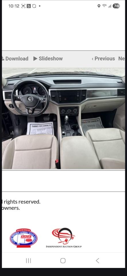 Volkswagen Atlas V6 SE w/Technology 2018