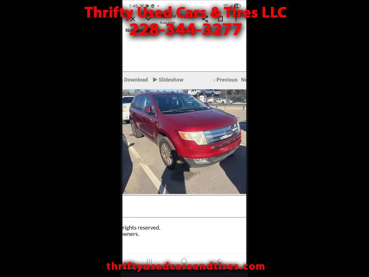 Ford Edge SEL FWD 2009
