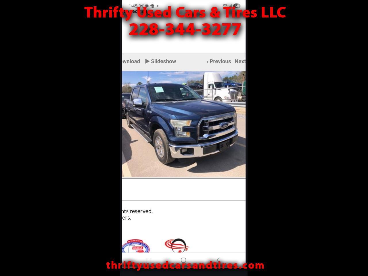 Ford F-150 XLT SuperCrew 5.5-ft. Bed 2WD 2015