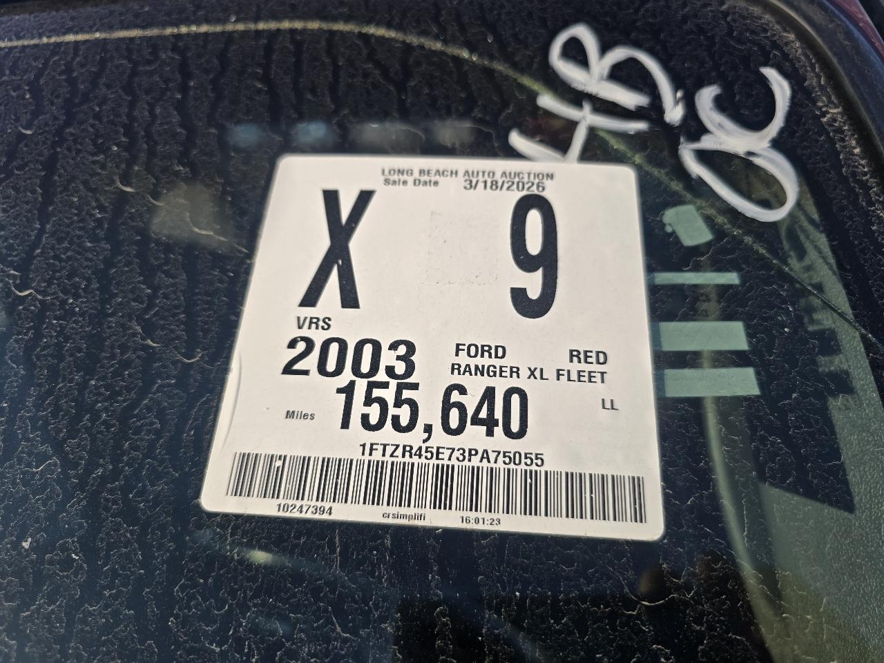 Ford Ranger Edge SuperCab 4WD 2003