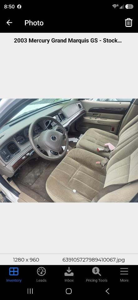 Mercury Grand Marquis GS 2003