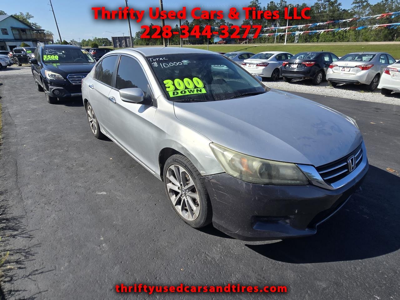 Honda Accord Sport Sedan CVT 2013