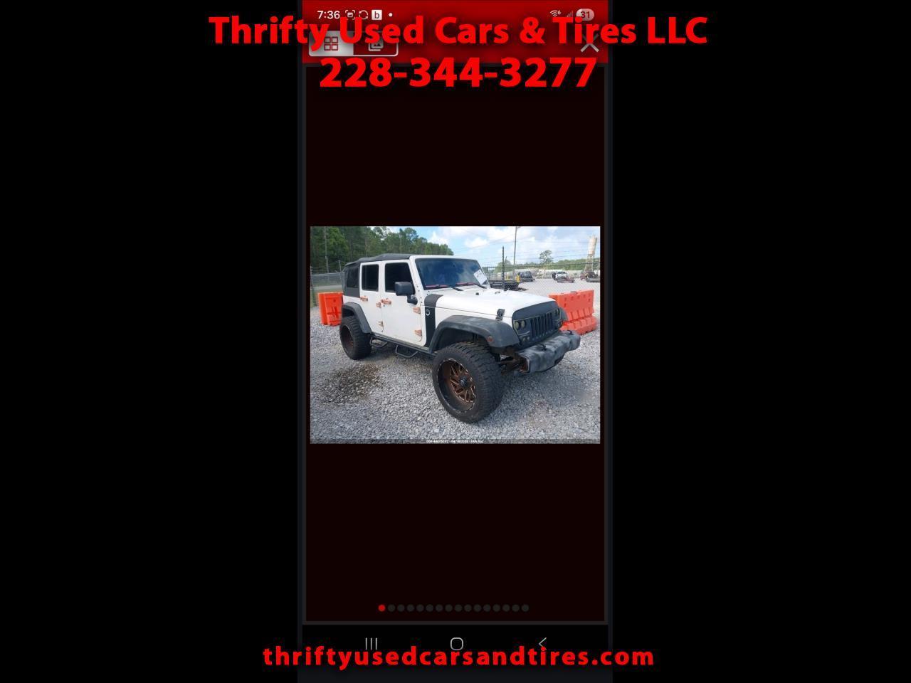 Jeep Wrangler Unlimited Sport RWD 2010