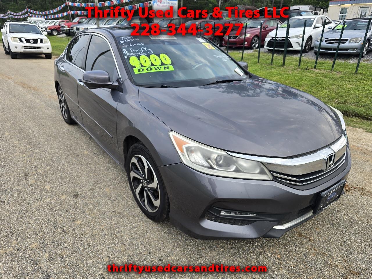 Honda Accord EX-L Sedan CVT w/ Honda Sensing 2017